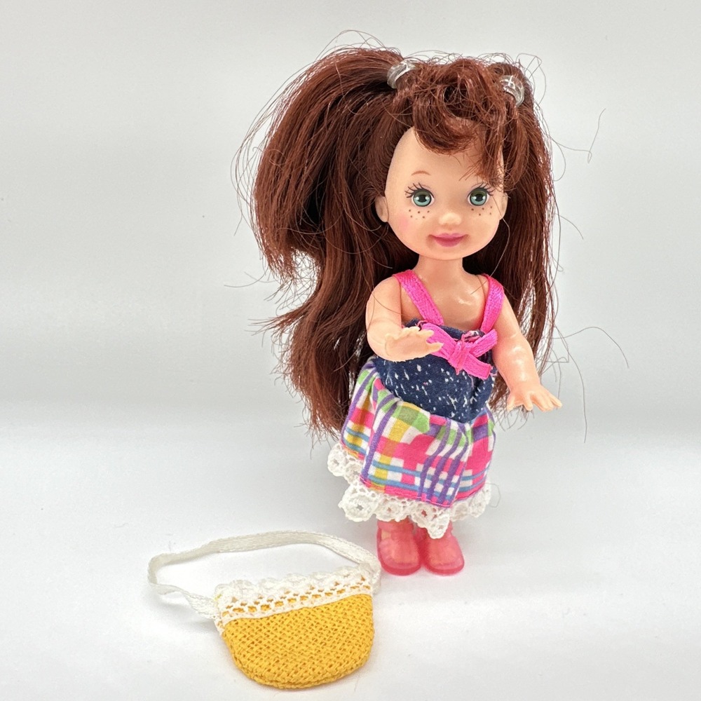 Vintage 1995 Barbie Li'l Friends of Kelly Chelsie Doll Complete Outfit Shoes